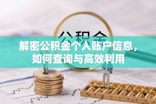 前锋解密公积金个人账户信息，如何查询与高效利用