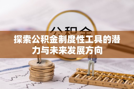 前锋探索公积金制度性工具的潜力与未来发展方向