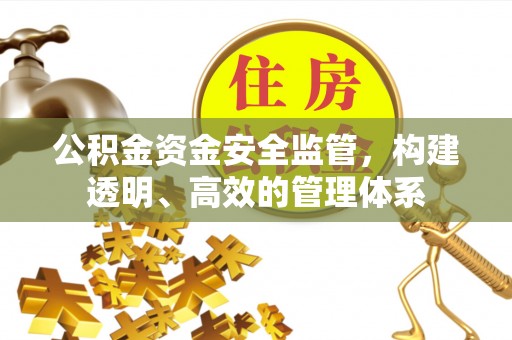前锋公积金资金安全监管，构建透明、高效的管理体系