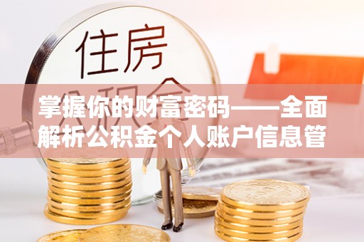 前锋掌握你的财富密码——全面解析公积金个人账户信息管理与优化