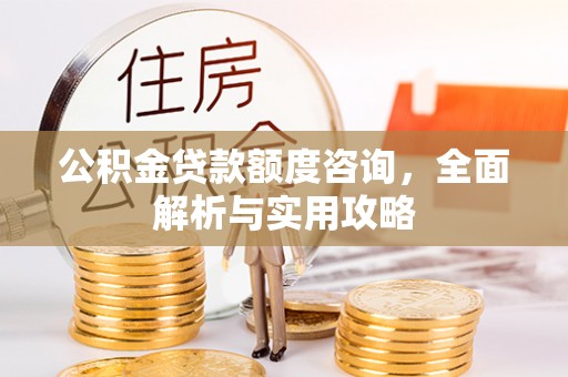 前锋公积金贷款额度咨询，全面解析与实用攻略