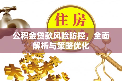 前锋公积金贷款风险防控，全面解析与策略优化