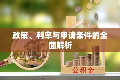 前锋政策、利率与申请条件的全面解析