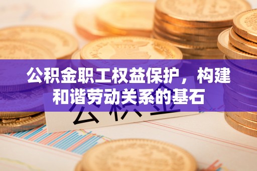 前锋公积金职工权益保护，构建和谐劳动关系的基石