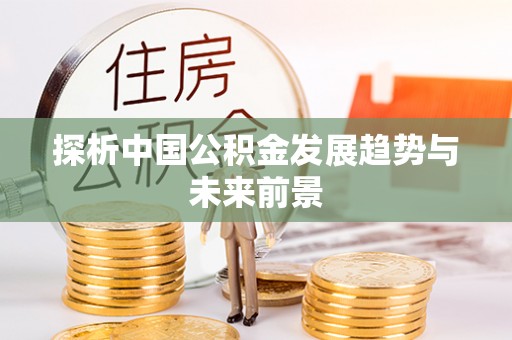 前锋探析中国公积金发展趋势与未来前景