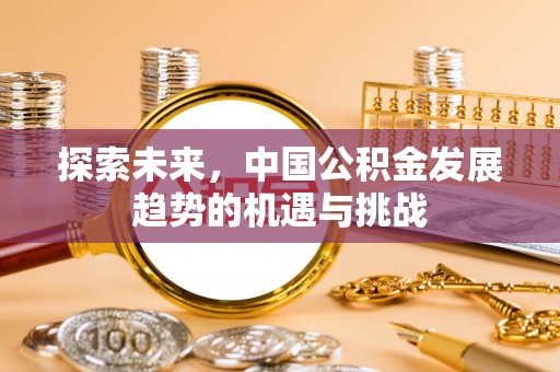 前锋探索未来，中国公积金发展趋势的机遇与挑战