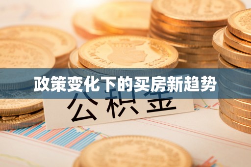 前锋政策变化下的买房新趋势