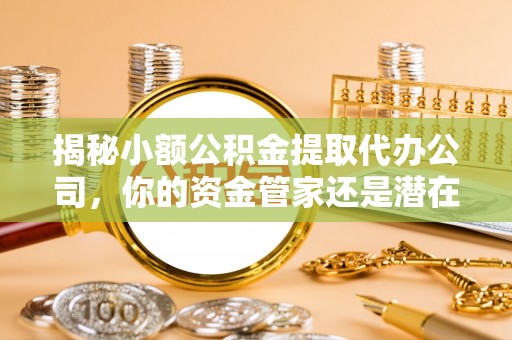 前锋揭秘小额公积金提取代办公司，你的资金管家还是潜在陷阱？